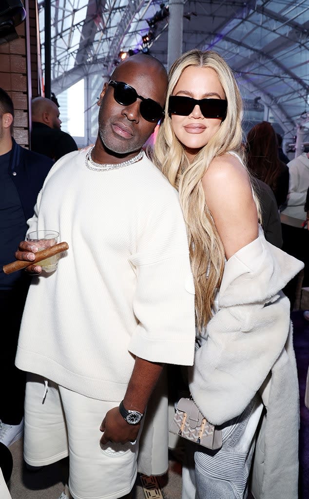 <p>Corey Gamble & Khloe Kardashian</p>