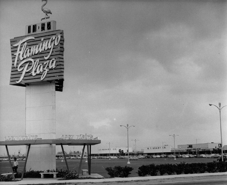 Flamingo Shopping Plaza in Hialeah.