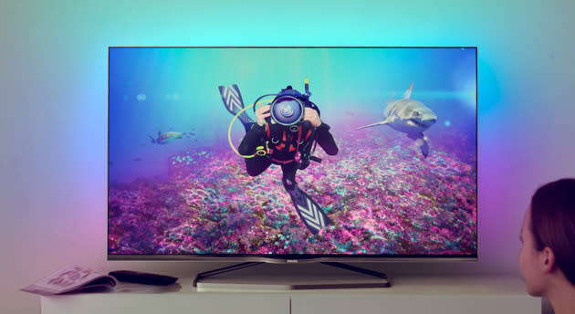 Philips Ambilight - Televisor Smart TV