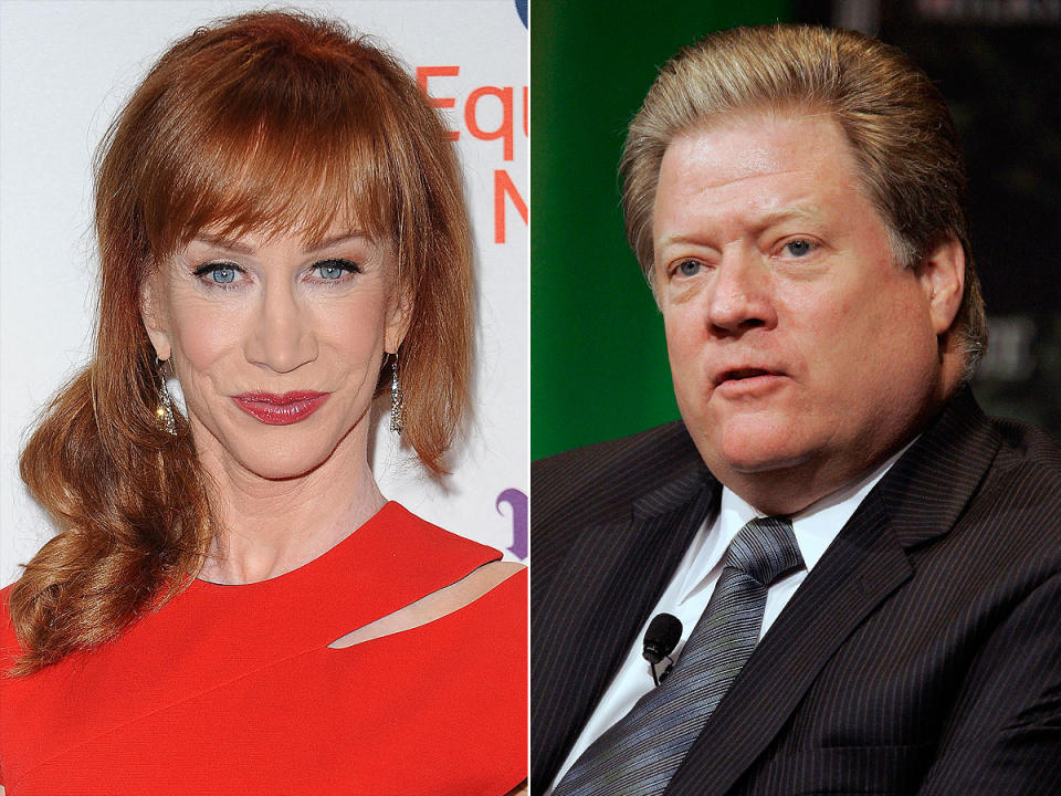 Kathy Griffin's CEO Neighbor Files for His Own Restraining Order Against Her