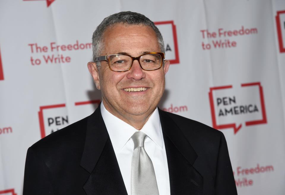 Jeffrey Toobin returned as a CNN's chief legal analyst, apologizing for a Zoom call transgression that lead to a leave of more than six months from the cable news network and his dismissal from The New Yorker magazine.