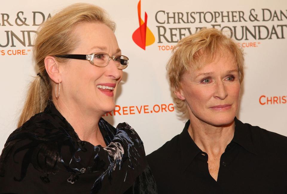 Meryl Streep and Glenn Close