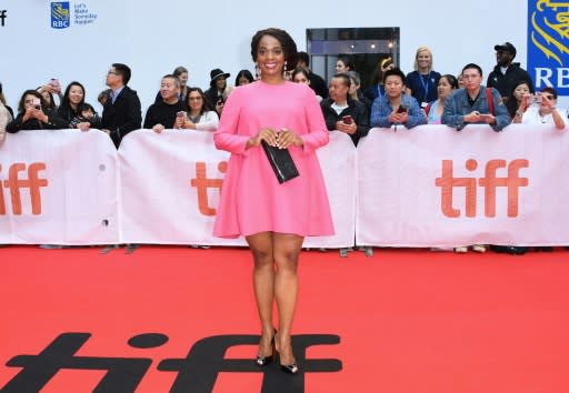 Actress Kanan Kendrick arrives for the premiere of "Just Mercy" at the Toronto International Film Festival on September 6