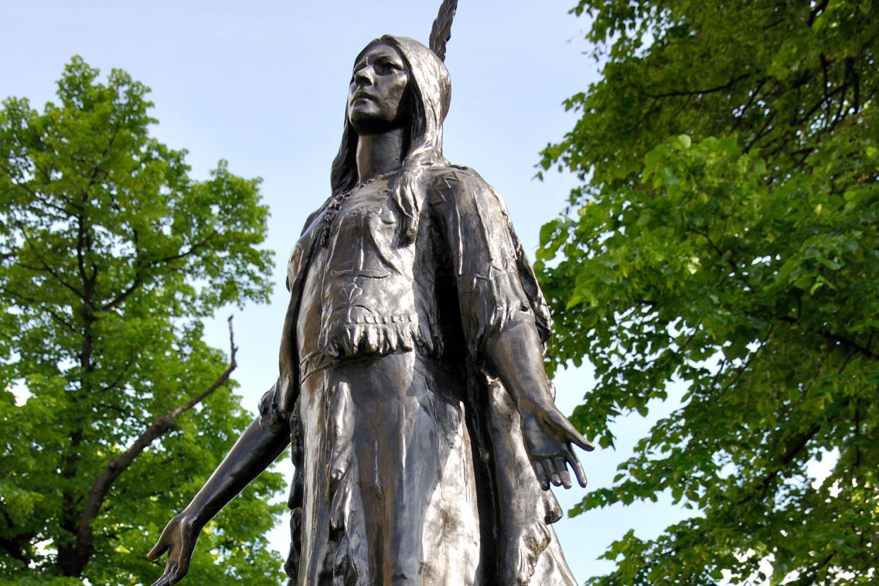 Indigenous influence: the 1616 Powhatan diplomatic mission in 1616 brought Pocahontas to the capital: Alamy