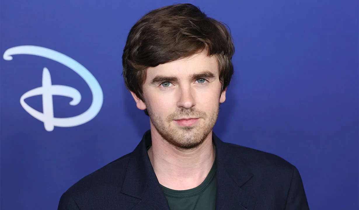 Freddie Highmore plays Dr. Shaun Murphy on The Good Doctor