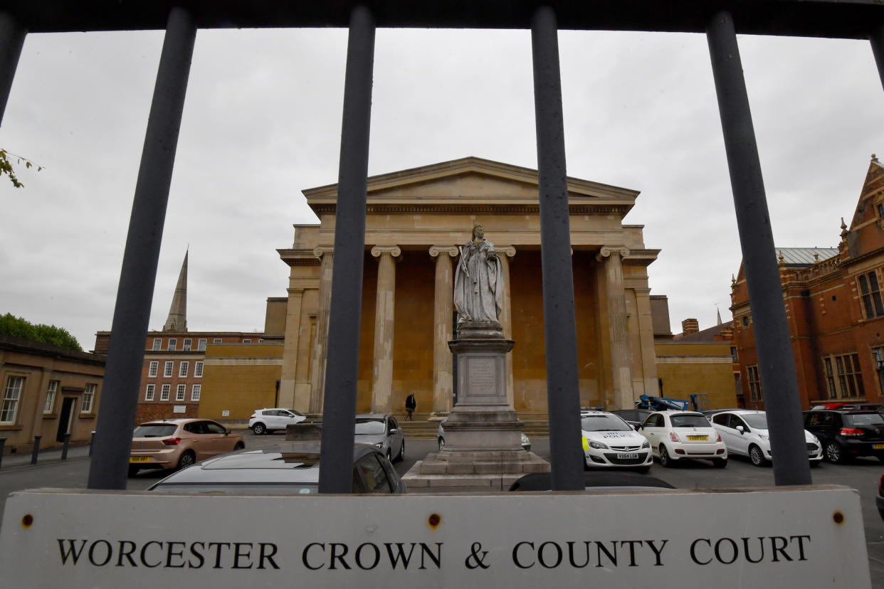 WORCESTER, ENGLAND - AUGUST 28:  General view of Worcester Crown Court where six men and one woman are appearing after being charged for an acid attack on a 3-year-old on August 28, 2018. They appear charged with conspiracy to commit grievous bodily harm over an acid attack on a three-year-old child on July 21 at Home Bargains on Shrub Hill Retail Park, Tallow Hill, Worcester in Worcester, England.  (Photo by Anthony Devlin/Getty Images)
