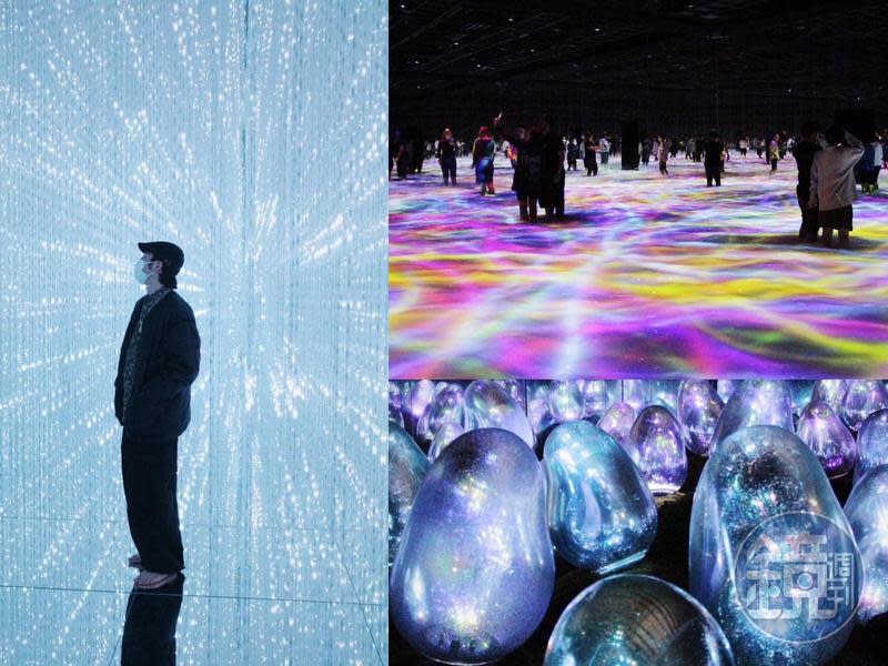 「teamLab Planets TOKYO」以不同的藝術作品打造出好拍之外，還能夠自我探索的沉浸式體驗。