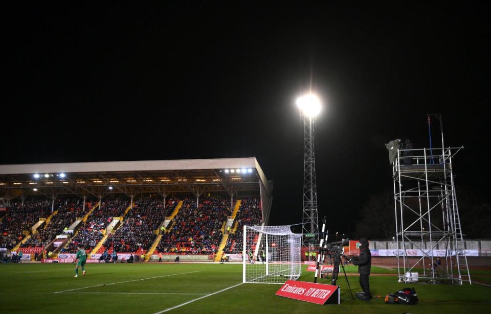 Gateshead have not been given permission by the English Football League to play in the play-offs (Getty Images)