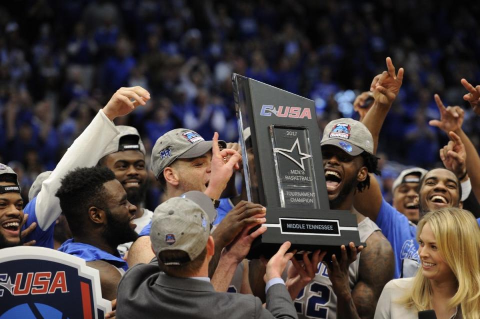 Middle Tennessee could topple a Big Ten team for a second straight year. (AP)