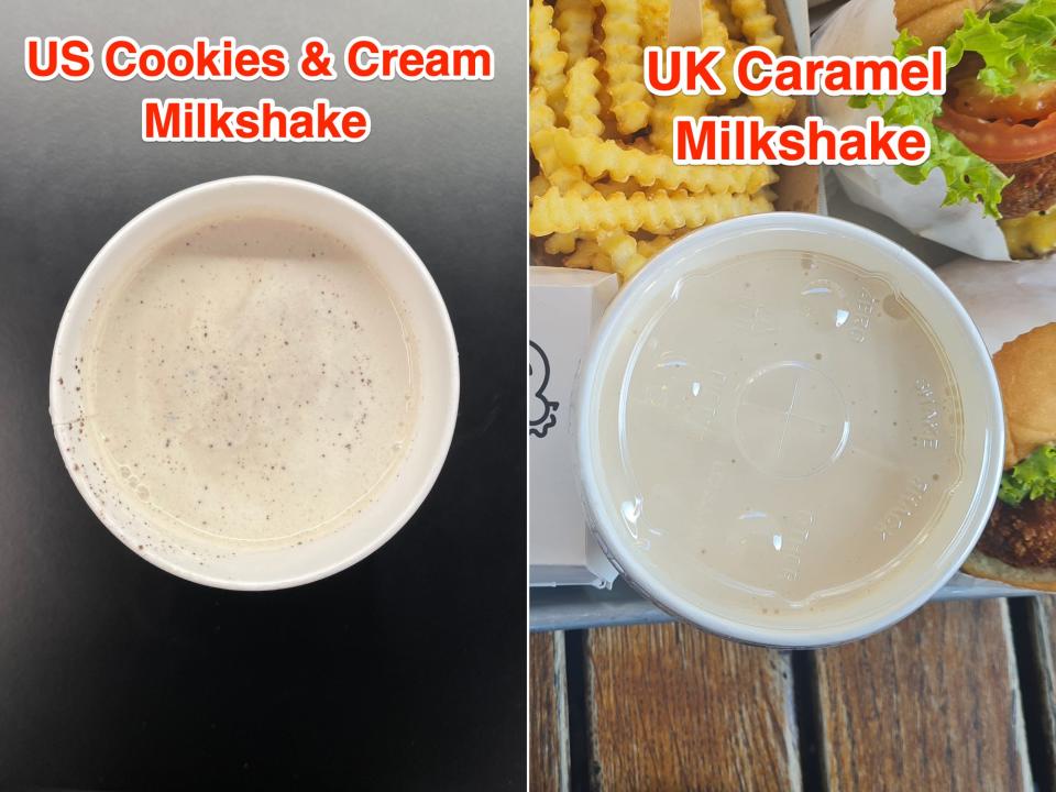 shake shack milkshake