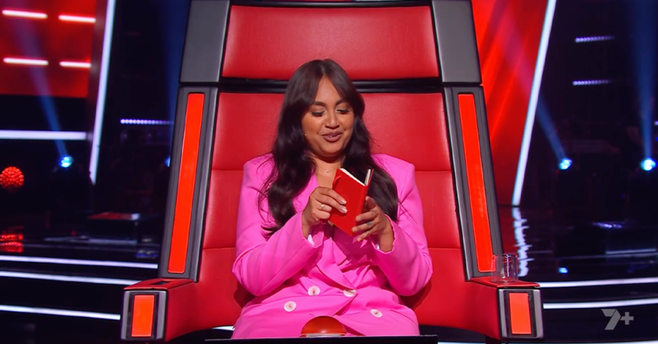 The Voice's Jessica Mauboy.