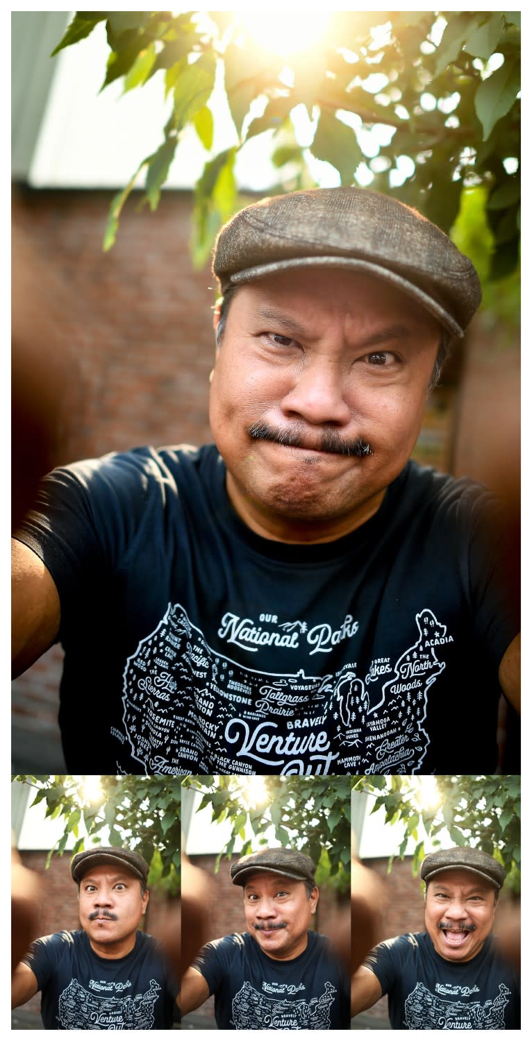 Comedian Rex Navarrete.