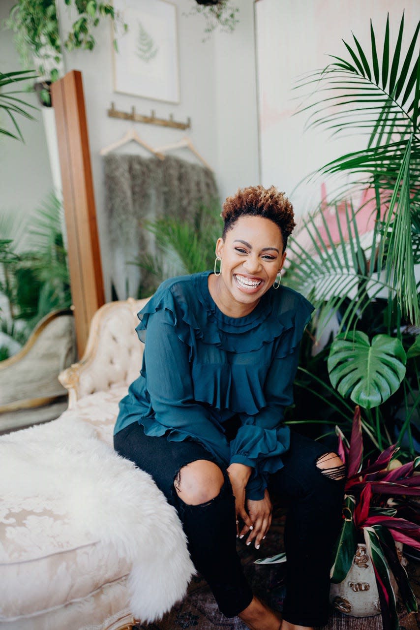 Kristian Henderson started BLK+GRN to help women introduce non-toxic products into their beauty routines. The public health professor and lifestyle expert tests every product she sells with her team of estheticians.