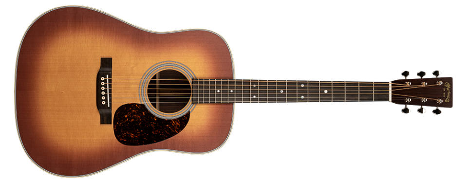 Martin D-28 Satin Amberburst