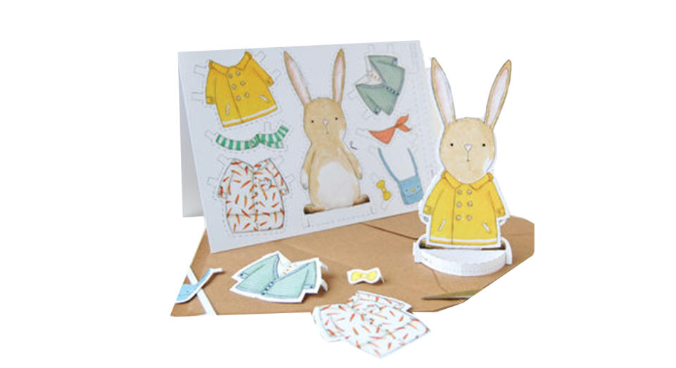 Dress Up A Rabbit Card