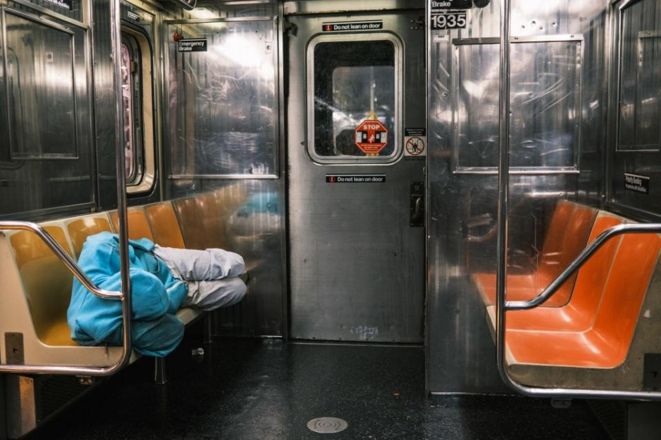MTA chair and CEO Janno Lieber said in a statement that the mentally ill should be in treatment and not living on subway trains. Stephen Yang