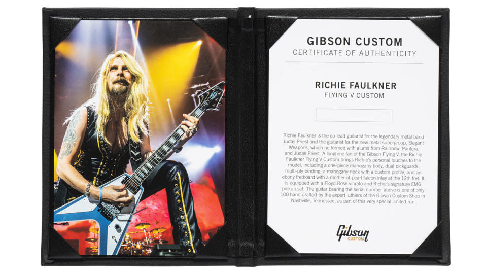 Gibson Custom Shop Richie Faulkner Flying V Custom