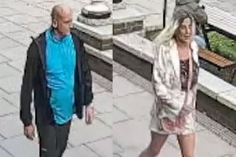 Police are appealing for information about two people after a man had his jaw broken in an attack in Southport