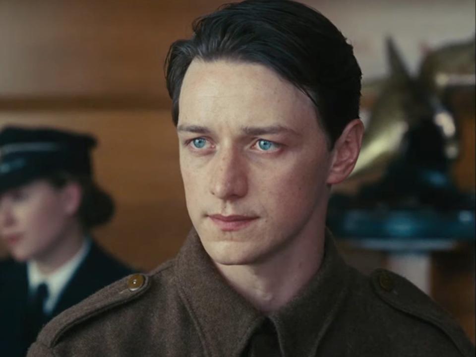 James McAvoy in ‘Atonement’ (Universal Pictures)