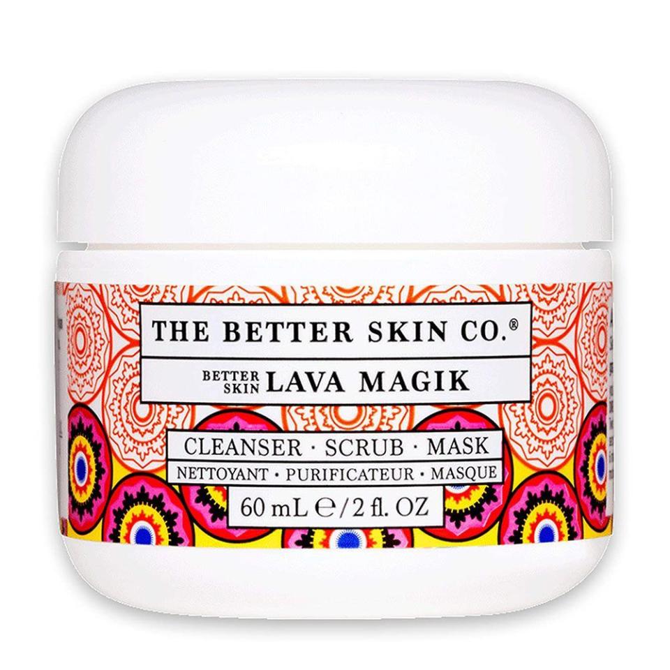 <p><strong>The Better Skin Company</strong></p><p>amazon.com</p><p><strong>$19.92</strong></p><p><a href="https://www.amazon.com/dp/B06XSYHXB6?tag=syn-yahoo-20&ascsubtag=%5Bartid%7C2089.g.34074706%5Bsrc%7Cyahoo-us" rel="nofollow noopener" target="_blank" data-ylk="slk:Shop Now;elm:context_link;itc:0;sec:content-canvas" class="link ">Shop Now</a></p><p>Is it a scrub? A cleanser? A mask? Spoiler alert: it's all three! This 3-in-1 cleansing savior from The Better Skin Company is at the top of our Amazon wishlist for its purifying properties that fight blemish-causing oil and dirt right at the source. This cleanser uses a full blend of all-natural ingredients to nourish and clarify your pores.</p>