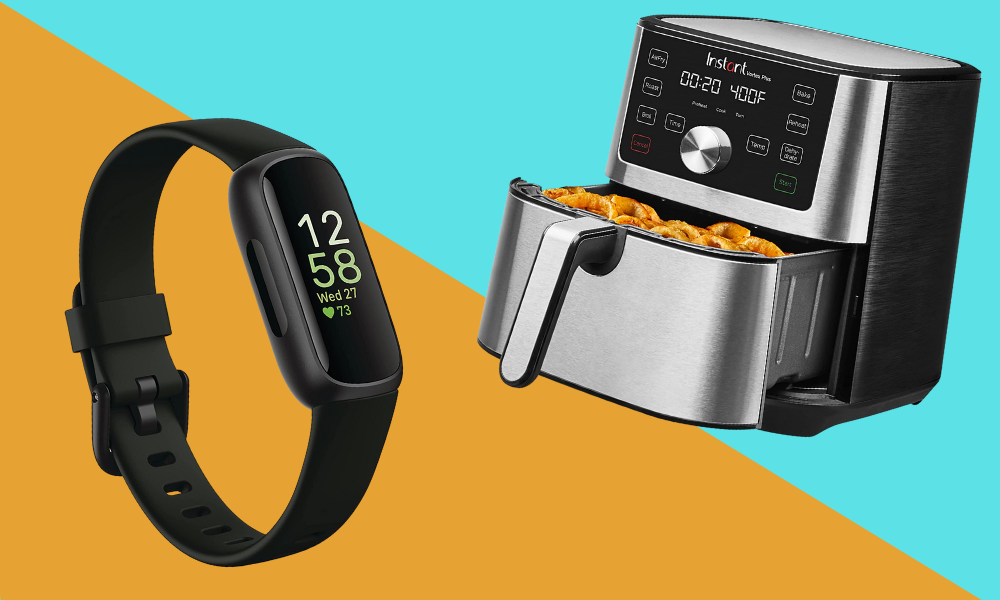 smart watch, air fryer