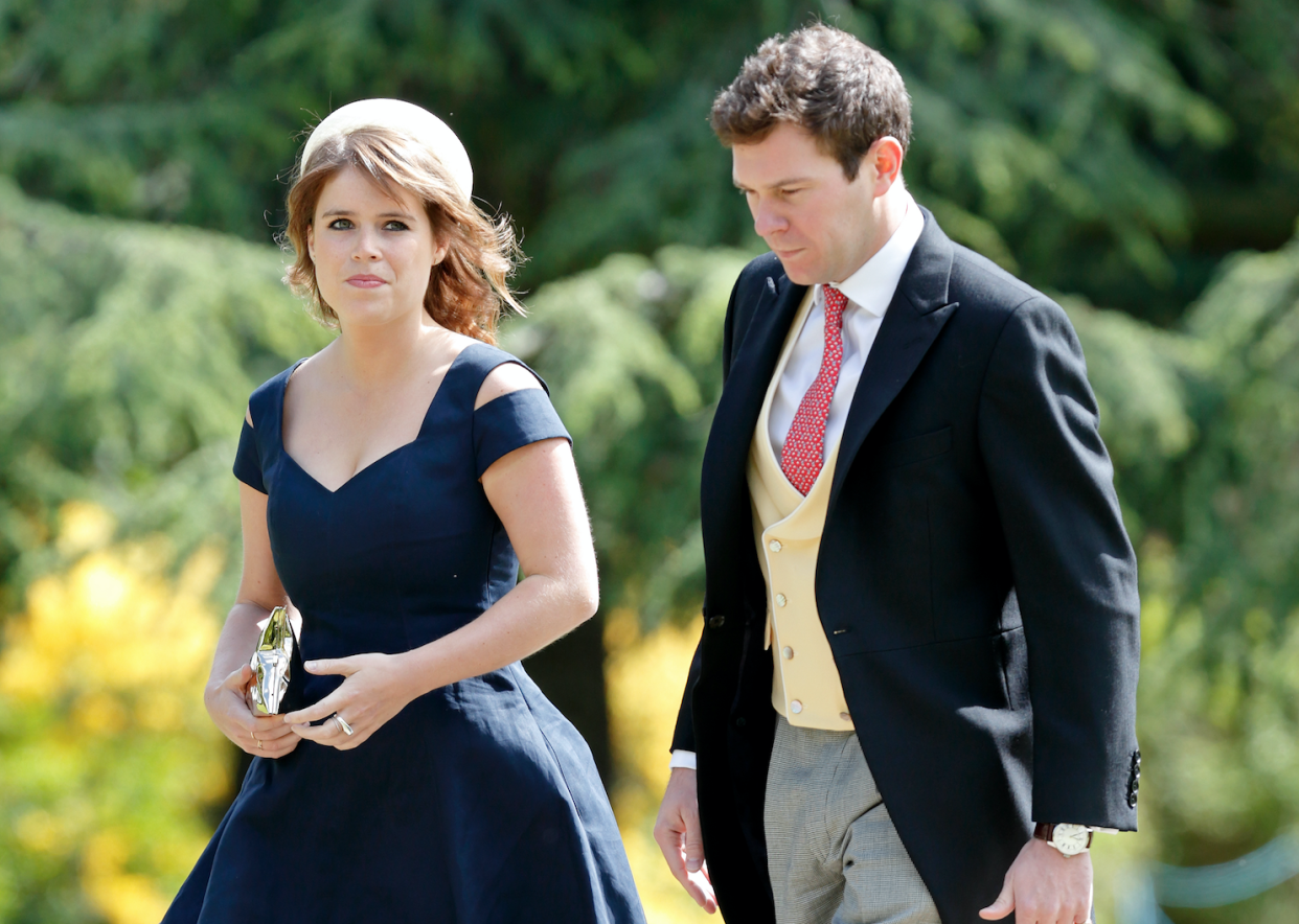 Princess Eugenie apparently had to delay the announcement of her engagement to Jack Brooksbank because of Prince Harry and Meghan Markle’s wedding. Photo: Getty Images