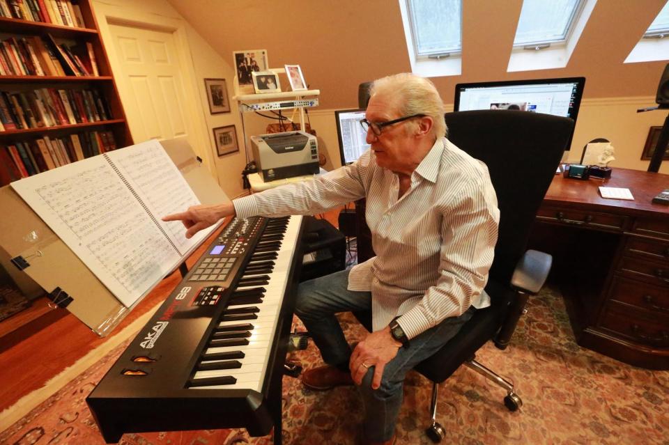 Composer Richard Sortomme talks about the composition of Ten in his home studio. Sortomme produced a YouTube video that focused on the composing process.