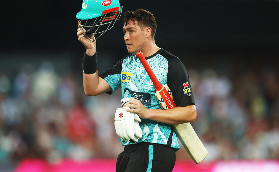 Matt Renshaw in the BBL with the Brisbane Heat.