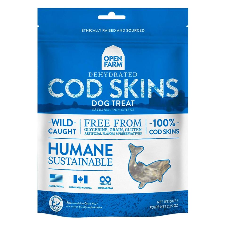 8) Open Farm Grain-Free Dehydrated Cod Skins