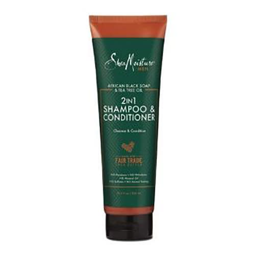 Shea Moisture African Black Soap & Tea Tree Oil 2-in-1 Shampoo & Conditioner