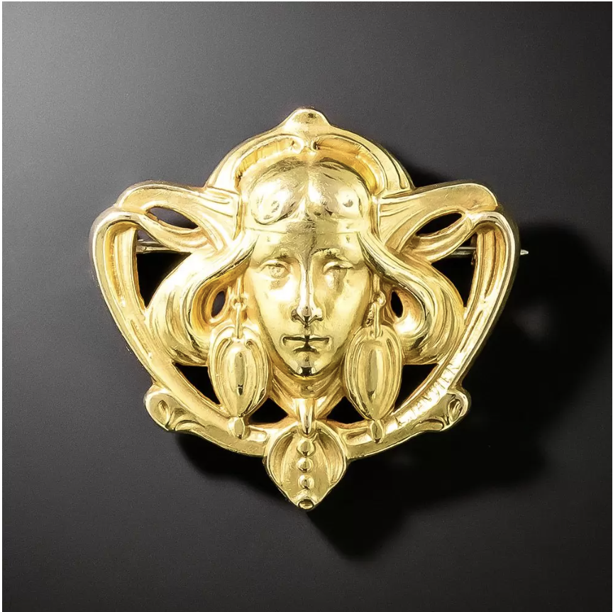 <p><a href="https://www.langantiques.com/art-nouveau-femme-brooch-by-l-janvier.html" rel="nofollow noopener" target="_blank" data-ylk="slk:Shop Now;elm:context_link;itc:0;sec:content-canvas" class="link rapid-noclick-resp">Shop Now</a></p><p>Lang Antique & Estate Jewelry</p><p>langantiques.com</p><p>$2750.00</p>