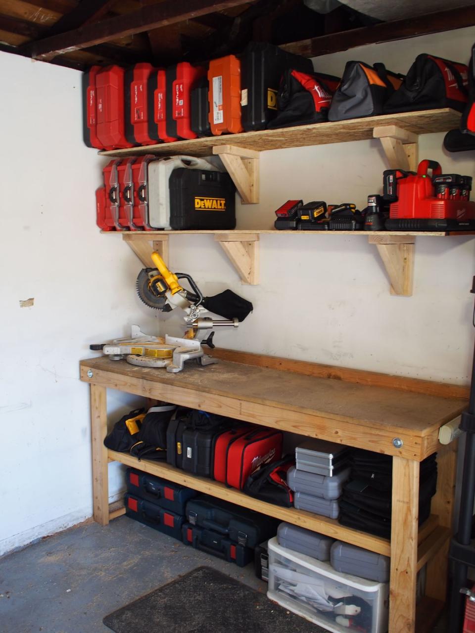 Build Your Own Garage Shelves