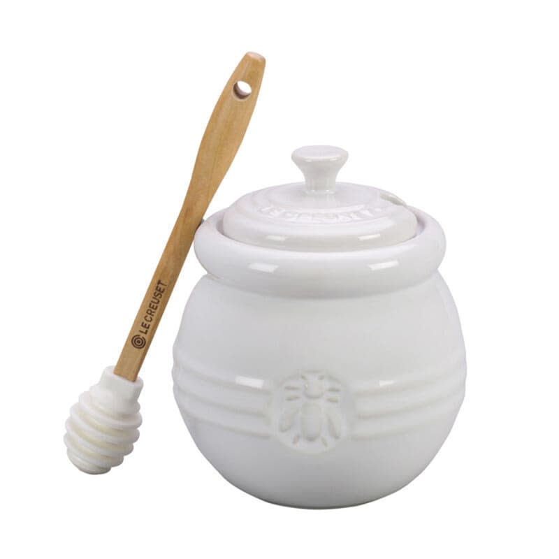 Honey Pot with Silicone Dipper