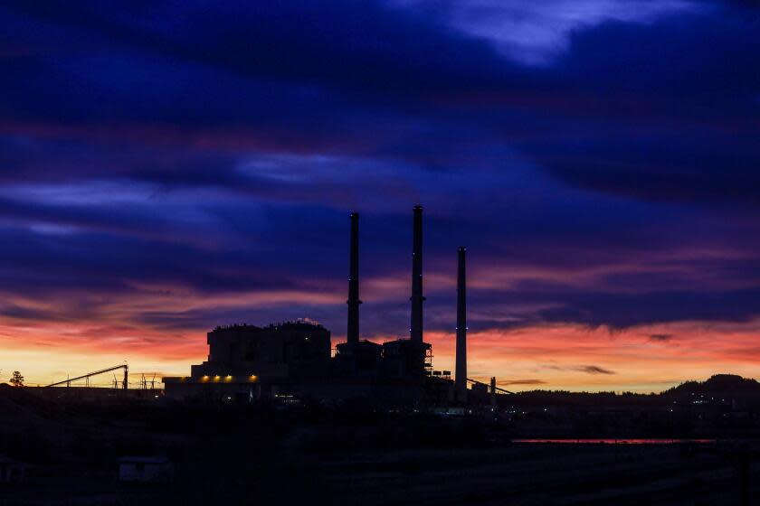 Colstrip, Montana, Monday, December 4, 2024 - The Colstrip power plant delivers electricity to Washington State and faces a possible shutdown or reduction of capacity, putting in doubt the future of a century old community that has thrived on it's existence. (Robert Gauthier/Los Angeles Times)