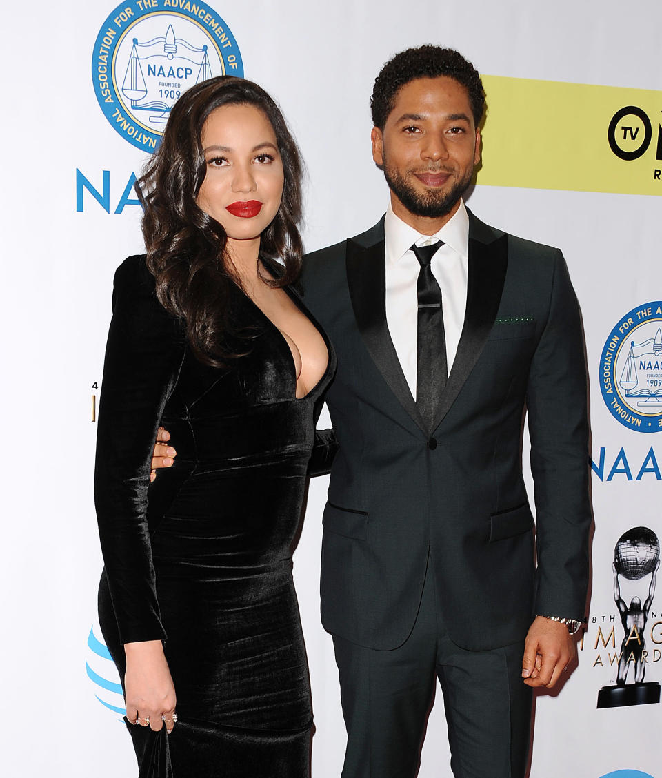 <a href="https://www.google.com/search?q=Jussie+Smollett+huffpost&amp;oq=Jussie+Smollett+huffpost&amp;aqs=chrome..69i57j0l4j69i60l3.1128j0j4&amp;sourceid=chrome&amp;ie=UTF-8" target="_blank" rel="noopener noreferrer">Jussie Smollett</a>'s sister is actor Jurnee Smollett-Bell, whom '90s kids will remember as Denise from "Full House."