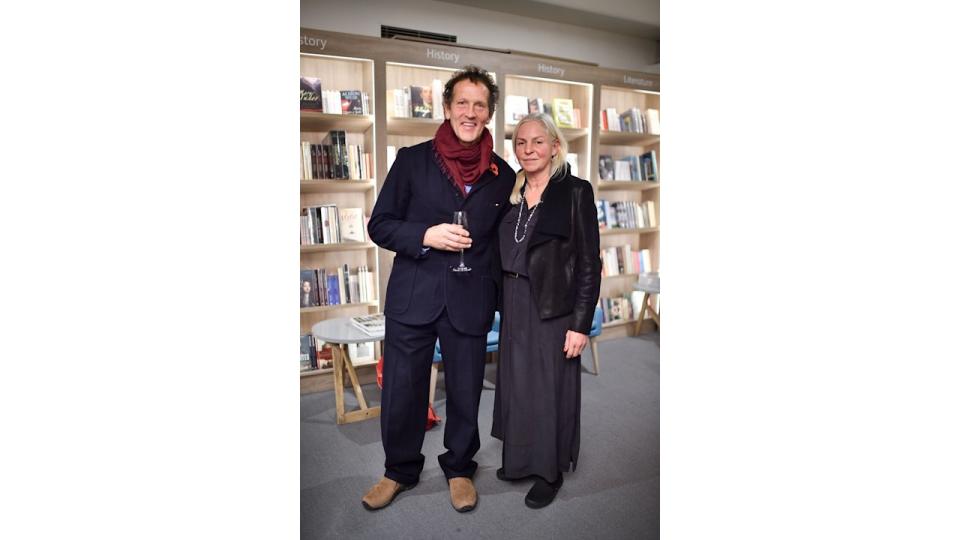 Monty Don and Sarah Don pictured in 2016