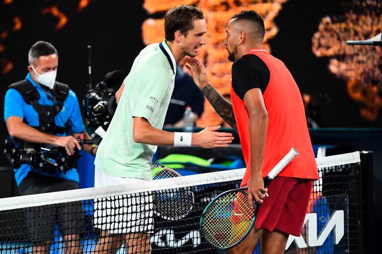 Daniil Medvedev y Nick Kyrgios se conocen y compiten desde juniors: el australiano, en su momento, hizo una sentencia equivocada sobre el futuro del ruso