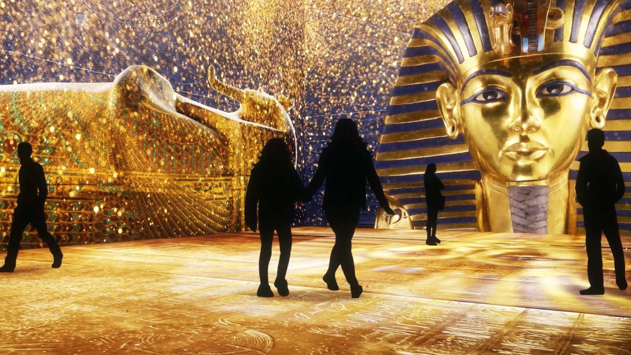 "Beyond King Tut: The Immersive Experience" runs through Oct. 2.