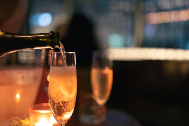 Why do we drink champagne on New Year's Eve?