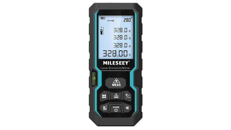 Product shot of Mileseey S6, one of the best laser measures