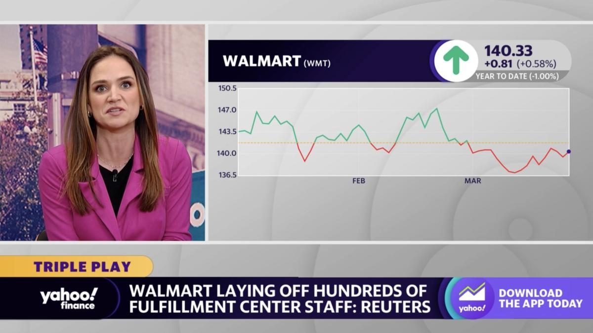 Walmart laying off hundreds of fulfillment center employees