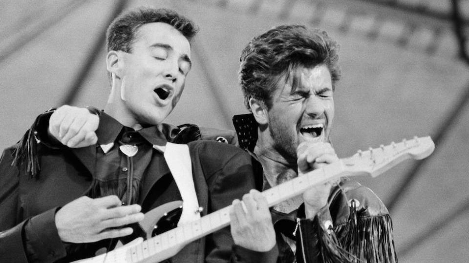 Wham play their final gig at Wembley Arena, in June 1986