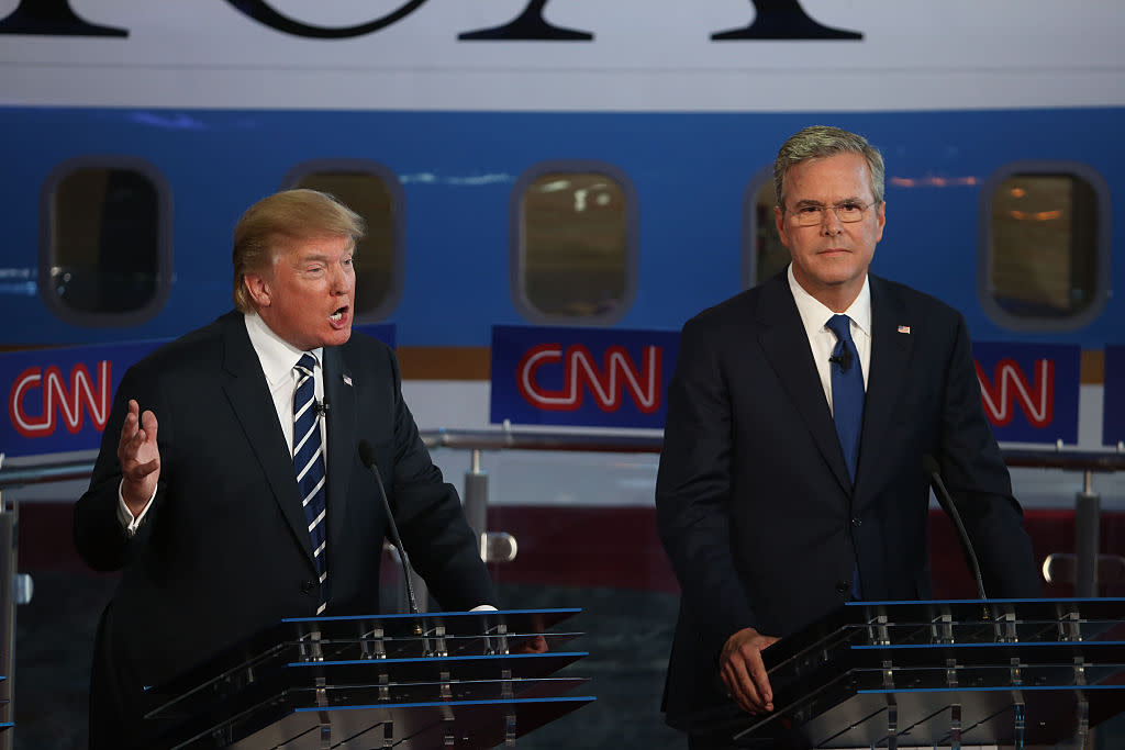 Republican Candidates Take Part In Debates At Reagan Library In Simi Valley