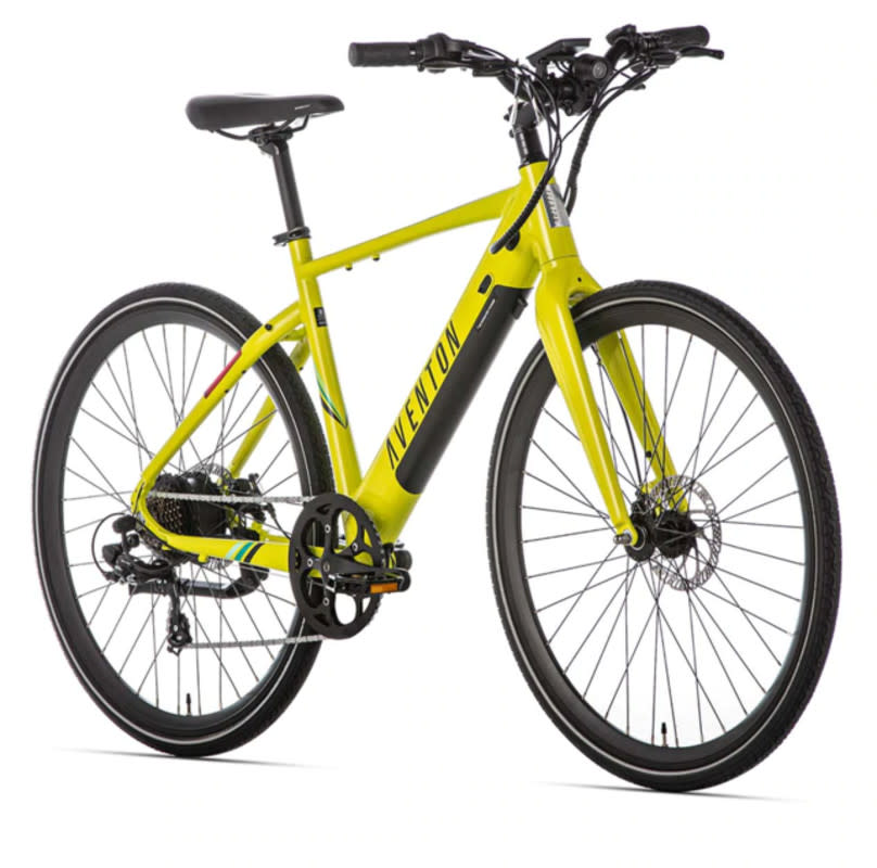 <p>Aventon</p>Aventon Solterra 2 – $1199<ul><li>Motor: 350W brushless re</li><li>Battery: 355 Wh</li><li>Range: Up to 46 miles</li></ul><p>If you’re looking for all the perks of an e-bike at a price that’s barely higher than that of a decent regular bike, the <a href="https://clicks.trx-hub.com/xid/arena_0b263_bikemag?event_type=click&q=https%3A%2F%2Fgo.skimresources.com%3Fid%3D106246X1715787%26xs%3D1%26url%3Dhttps%3A%2F%2Fwww.aventon.com%2Fproducts%2Fsoltera-2-ebike%3Fvariant%3D42472444920003&p=https%3A%2F%2Fwww.bikemag.com%2Febikes%2Fbest-budget-e-bike-deals-of-the-holiday-season-every-bike-under-1200&ContentId=ci02d1defd600024b6&author=Bruno%20Long&page_type=Article%20Page&site_id=cs02b509c8100626e2&mc=www.bikemag.com" rel="nofollow noopener" target="_blank" data-ylk="slk:Aventon Soltera;elm:context_link;itc:0;sec:content-canvas" class="link ">Aventon Soltera</a> is our top choice. It’s very affordable but still has plenty of power and features to make any ride a breeze. It has a slightly smaller battery than some other bikes on this list, but it’s easy to swap, and extras are affordable if you’re worried about range. You miss out on some of the modes and power-delivery features of more expensive bikes, but the Soltera has everything you really <em>need</em> and nothing that you don’t.</p><p>It’s easy to fit baskets and fenders to the Soltera, and the seven-speed drivetrain and disk brakes make it easy to get up to speed and slow down quickly. No, it’s not the flashiest or most refined e-bike on this list, but that’s not the point. It’s capable, and it’s affordable. If you’re trying to get into the e-bike lifestyle without over-committing your expenses, the Soltera is a great choice.</p>