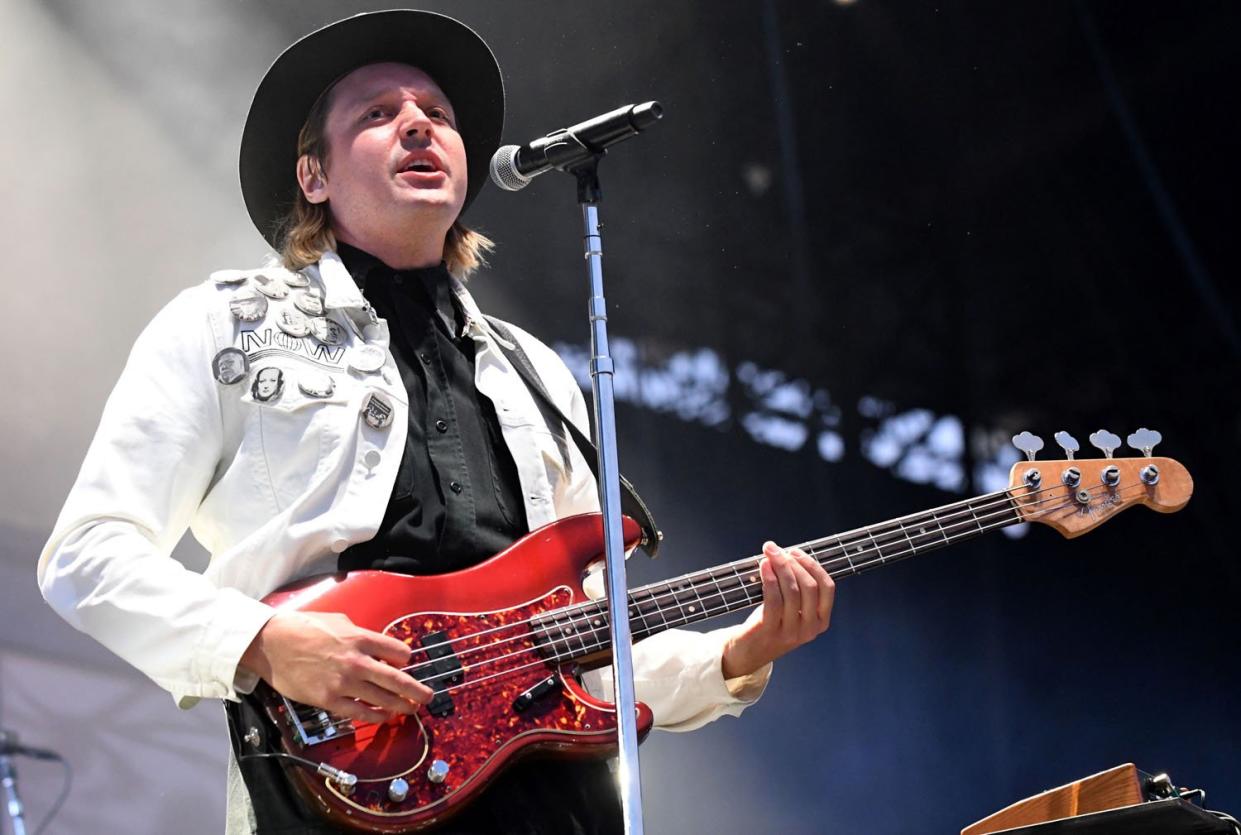 Art rockers: Arcade Fire will headline alongside Kendrick Lamar and Lykke Li: Getty Images