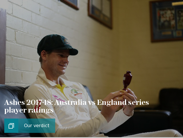 Ashes 2017-8: Australia vs England series player ratings