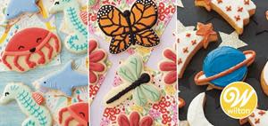 Wilton introduces three new thematic collections including the trendy Galaxy Collection, whimsical Floral & Folklore Collection and the beach-inspired Sealife Collection. Each line offers cupcake liners, sprinkles, cookie cutters, icing decorations and a selection of silicone molds. The collection is available in select stores and online starting in June.