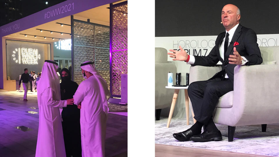 Dubai Watch Week Scene; Kevin O’Leary - Credit: Carol Besler