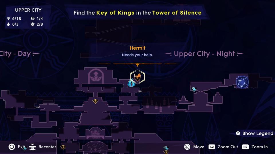 Prince of Persia: The Lost Crown sidequests - The Impossible Climb location