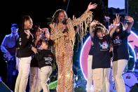 <p>Billy Porter performs onstage during the 2022 Global Citizen Festival at New York City's Central Park on Sept. 24. </p>